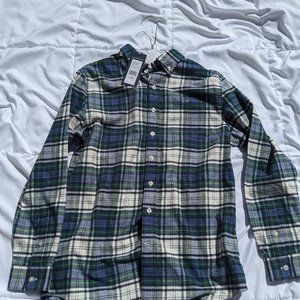 Vinyard Vines -  YL - Whale Shirt - Green & Blue